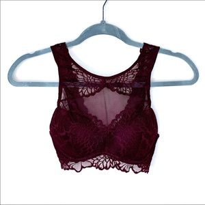 💖VS PINK💖 Lace Padded Push-Up Sport Bra, XS